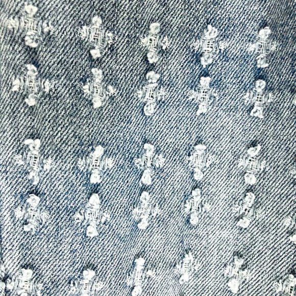 New Anthropologie Blank NYC Punch Line High Waisted Jeans Artsy Quirky Eclectic - Picture 7 of 9